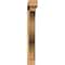 Ekena Millwork Funston Block Smooth Bracket w/ Offset Brace, Western Red Cedar, 5 1/2"W x 42"D x 42"H BKT0604X42X42FST05SWR - alternate 2